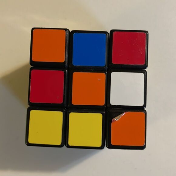 Rubix Cube Not Vintage Minor Damage to Stickers - Picture 7 of 8